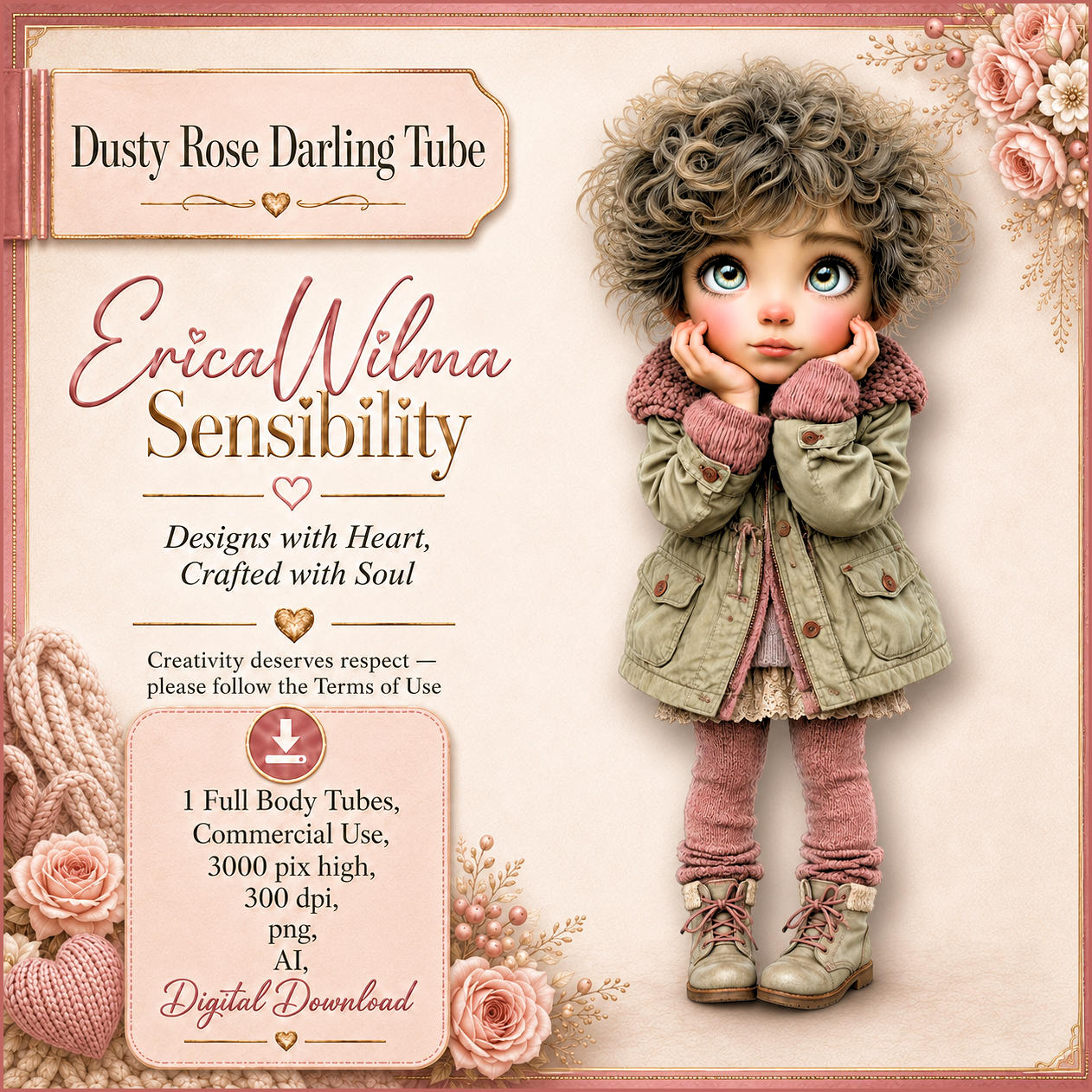 (image for) EW AI Tube - Dusty Rose Darling 2026